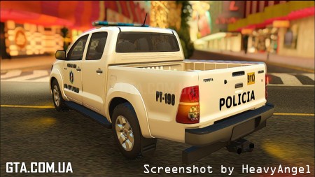 Toyota Hilux Policia del Chaco